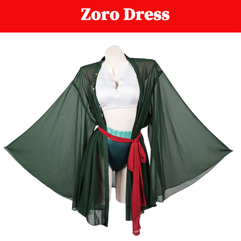 Anime Zoro Cosplay Female - Damen Piraten Roronoa Cosplay Zoro Kostüm