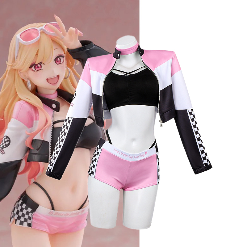 Kitagawa Anime Cosplay - My Dress-Up Darling Marin Kitagawa Rennanzug