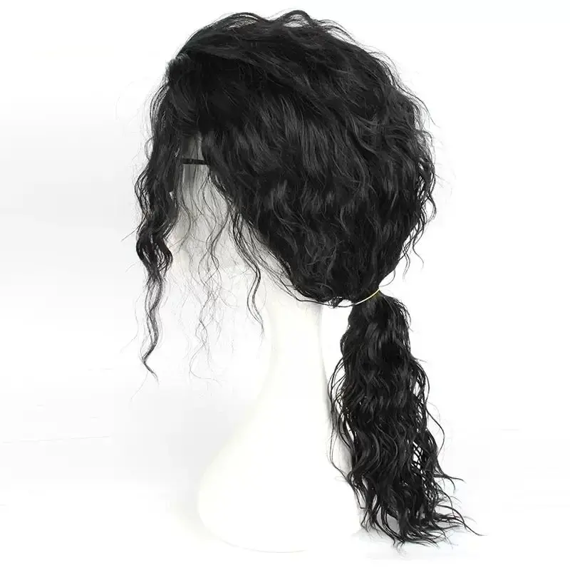 Anime Cosplay Long Black Hair - MJ Michael Cosplay Schwarze Perücke Jackson