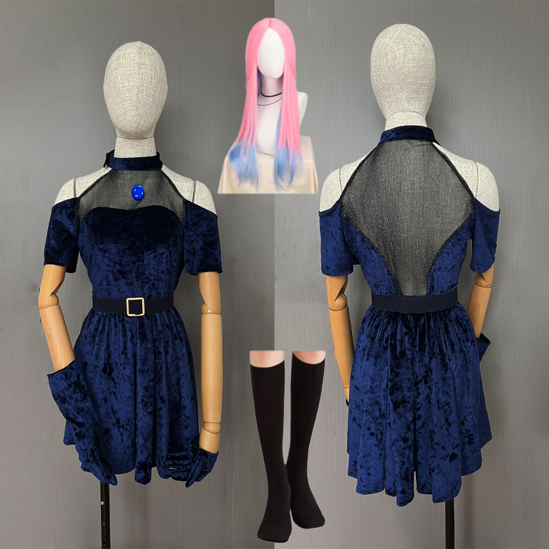 Anime Cosplay Long Hair - Anime Alien Stage Mizi Cosplay Kostüm