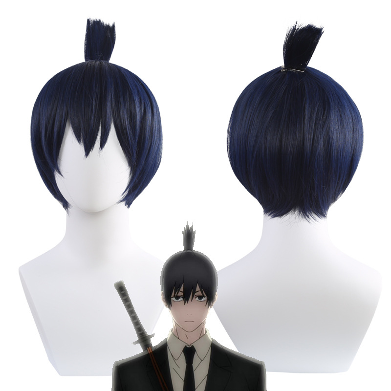 Anime Cosplay Chainsaw Man - Frühherbst des Kettensägenmanns Cosplay Perücke Split