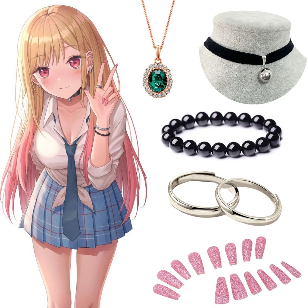 Kitagawa Anime Cosplay - Kitagawa Marin Ohrringe Halskette My Dress