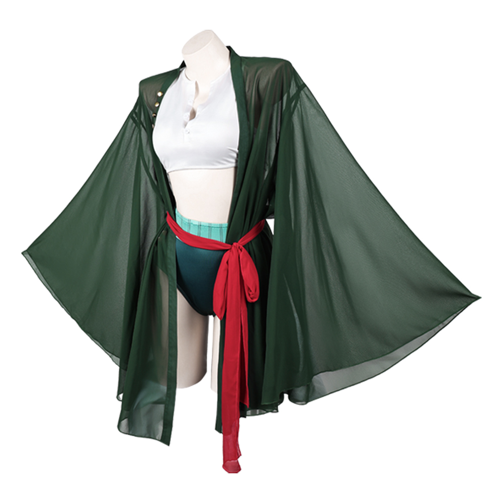 Piraten-Dame Roronoa von Zoro  – Anime Zoro Cosplay Female Bewertung und Preis