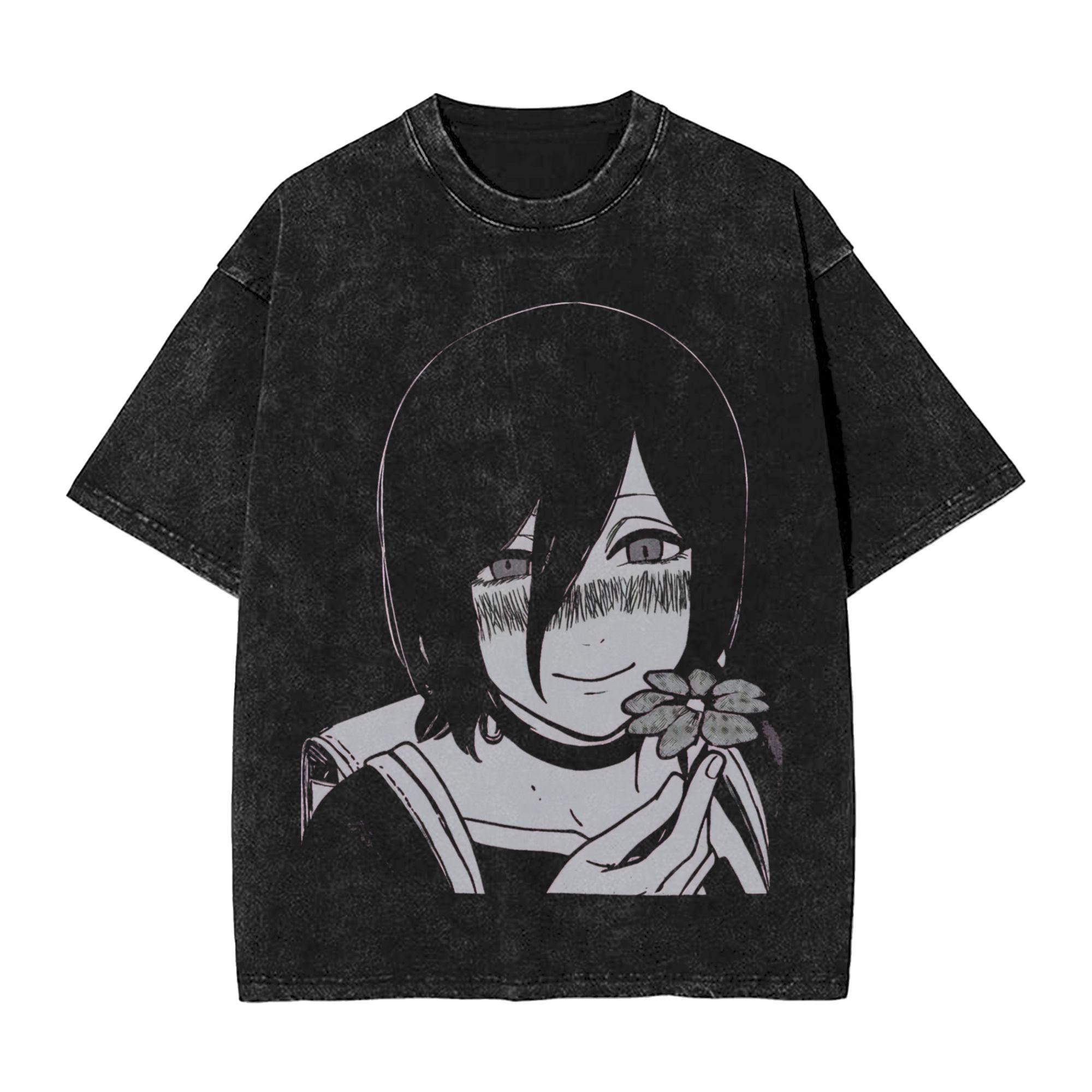 Chainsaw Man T-Shirt aus gewas – Anime Cosplay Chainsaw Man Bewertung und Preis