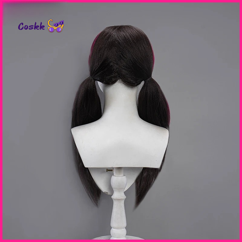 Draculauraa Cosplay-Perücke, l – Anime Cosplay Long Black Hair Bewertung und Preis