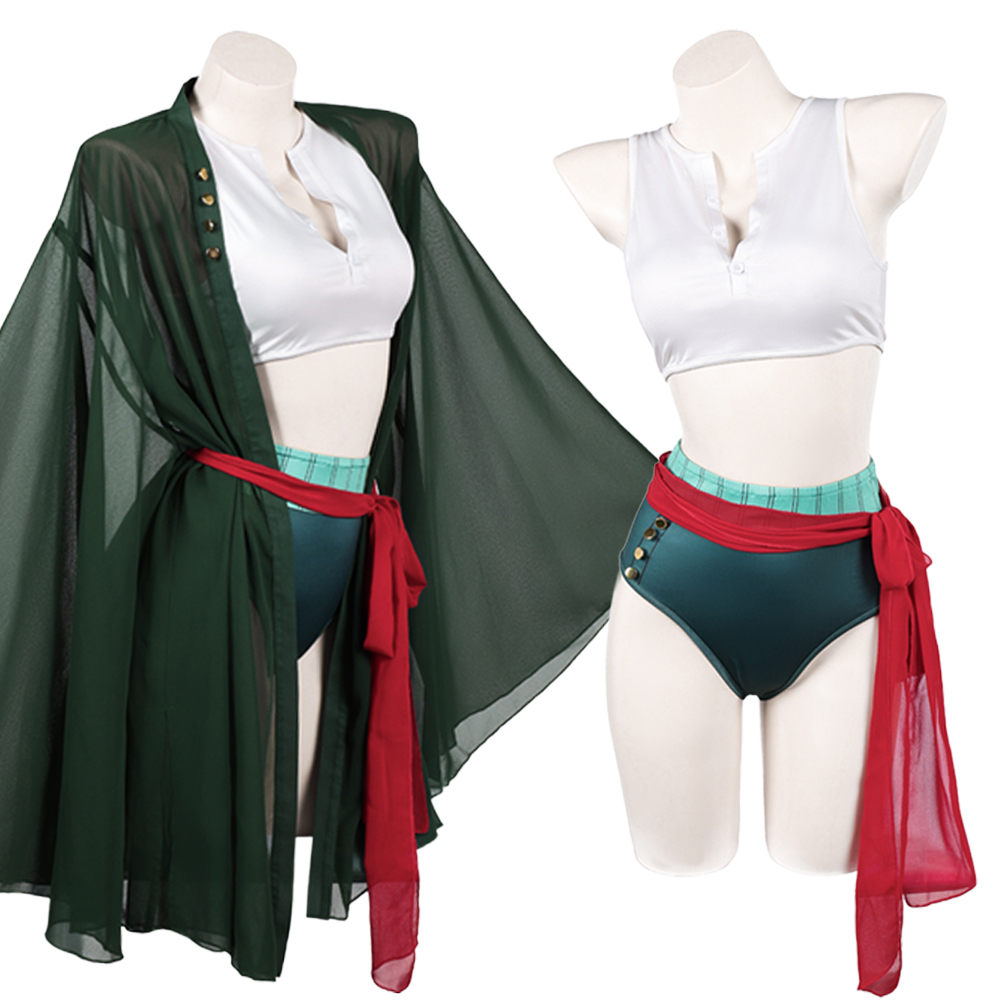 Fantasia Piraten-Dame Roronoa  – Anime Zoro Cosplay Female Bewertung und Preis