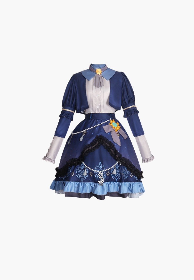 2025 PJSK Stars Buntes Kleid f – Cosplay Anime Women Bewertung und Preis