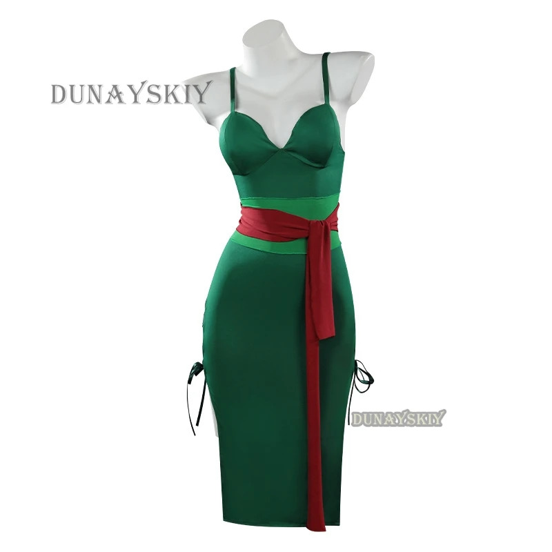 Anime Roronoa Zoro Cosplay Kos – Anime Zoro Cosplay Female Bewertung und Preis