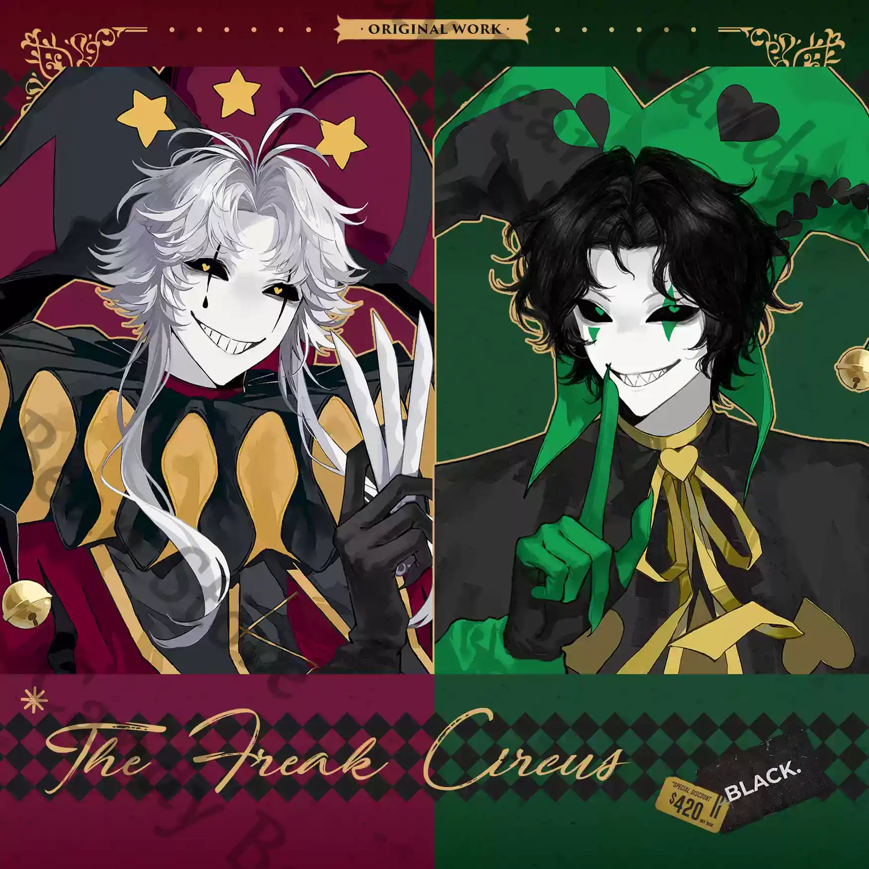 Anime ‌ The Freak Circus Pierr – Anime Cosplay Images Bewertung und Preis