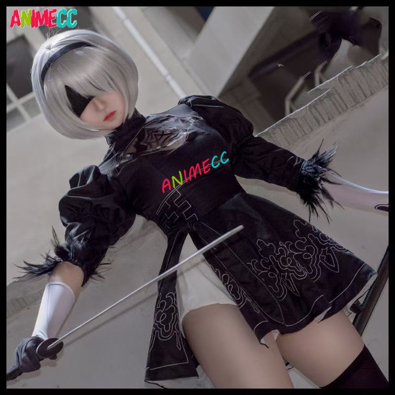 ANIMECC auf Lager S-3XL 2B Nie – Anime Cosplay Eyes Bewertung und Preis