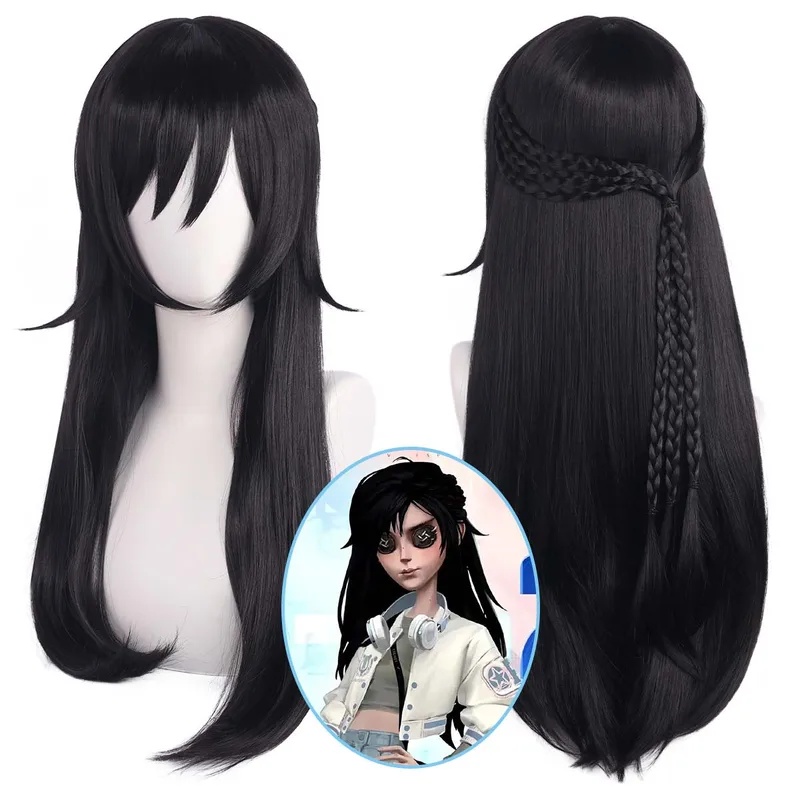 Le Cool Halloween Comic Con Pa – Anime Cosplay Long Black Hair Bewertung und Preis