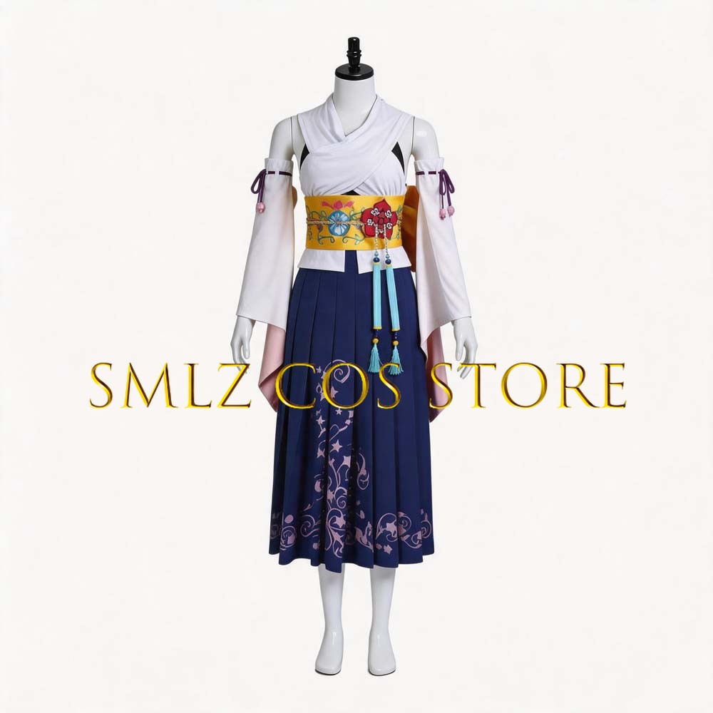 Smlz FFX Yuna Cosplay Anime FF – Cosplay Anime Women Bewertung und Preis