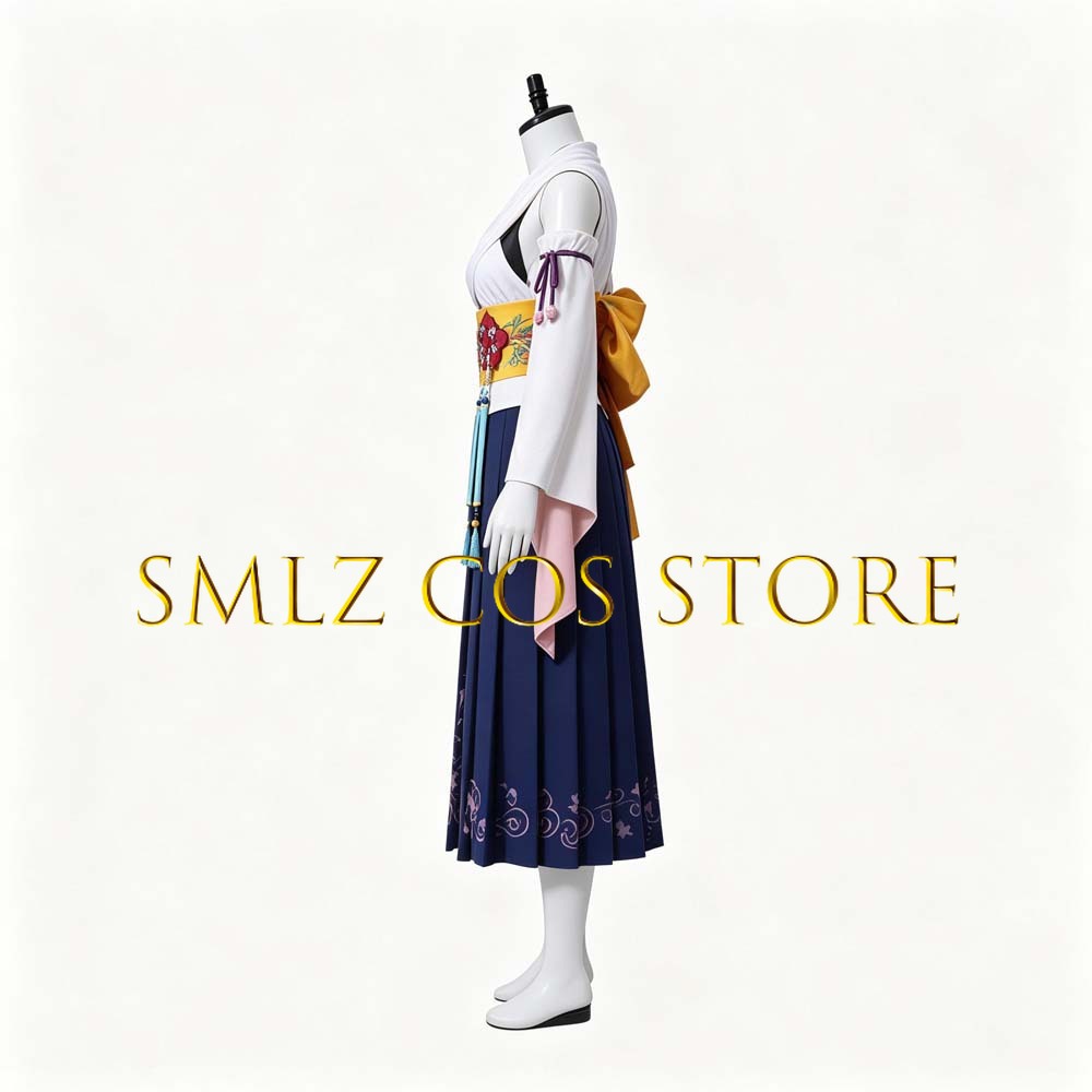 Smlz FFX Yuna Cosplay Anime FF – Cosplay Anime Women Bewertung und Preis