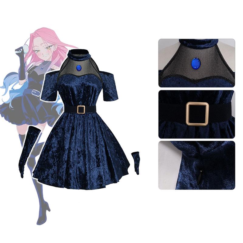 Mizi Cosplay Anime Alien Bühne – Anime Cosplay Long Hair Bewertung und Preis