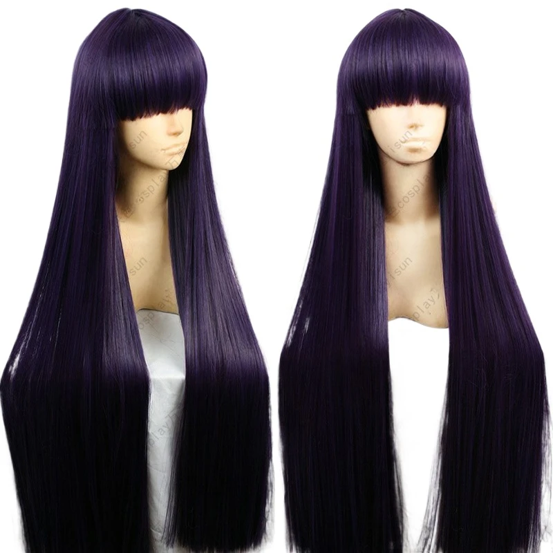 Sailor Mars Rei Hino 100 cm la – Anime Cosplay Long Black Hair Bewertung und Preis