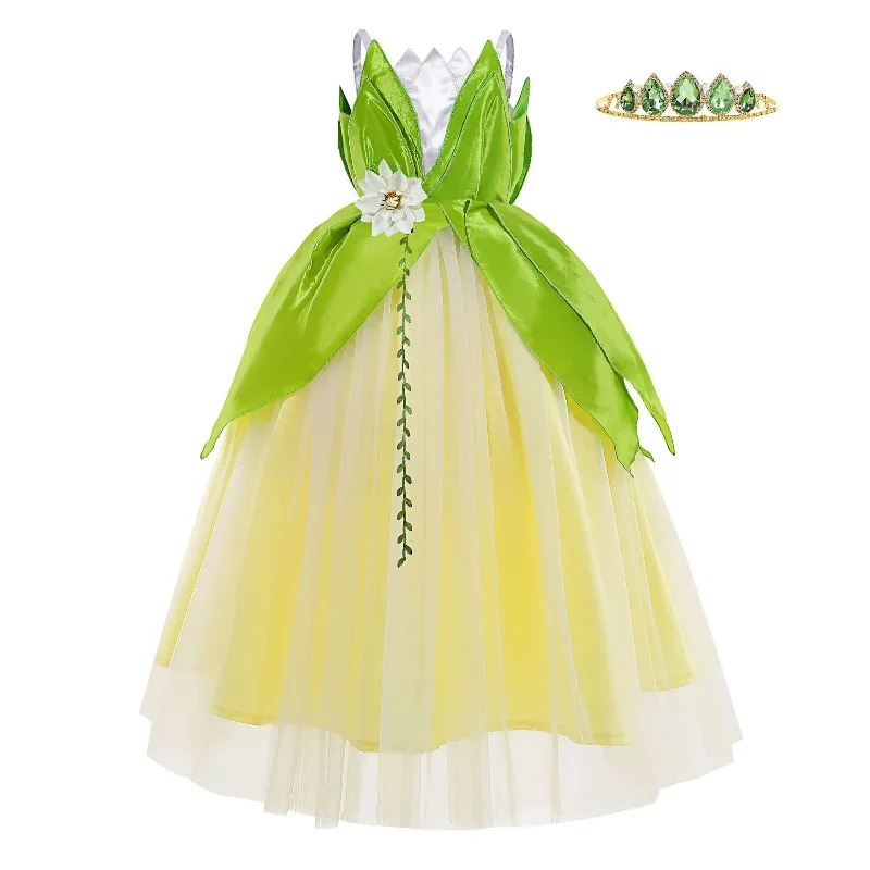 Karneval Mädchen Tiana Up Klei – Anime Cosplay Toddler Bewertung und Preis