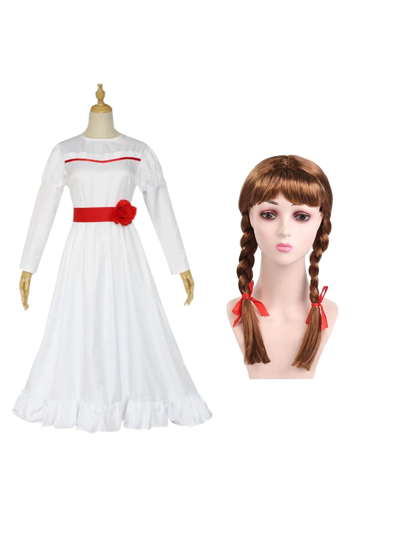Vintage Horror-Puppen-Cosplay- – Anime Cosplay Realistic Bewertung und Preis