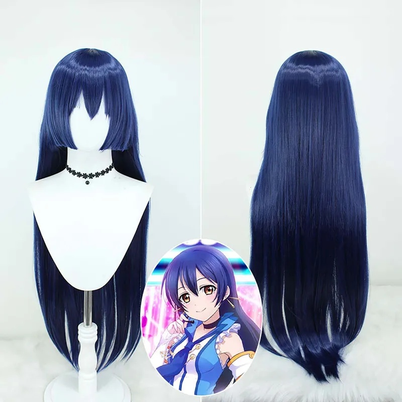 Le Cool Halloween Party Damen  – Anime Cosplay Long Black Hair Bewertung und Preis