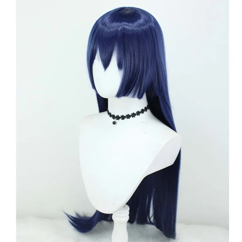 Le Cool Halloween Party Damen  – Anime Cosplay Long Black Hair Bewertung und Preis
