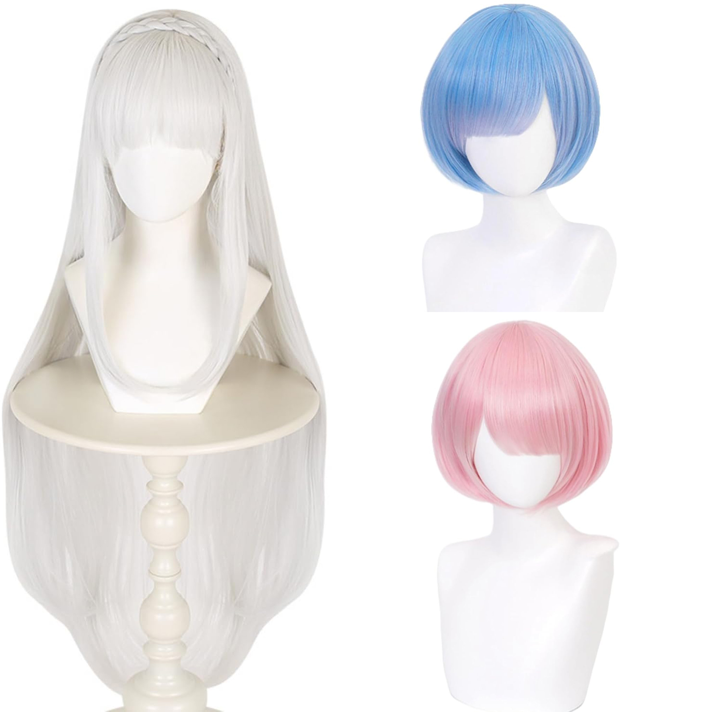 Anime Re: Life in a Different  – Re Zero Rem Wig Bewertung und Preis