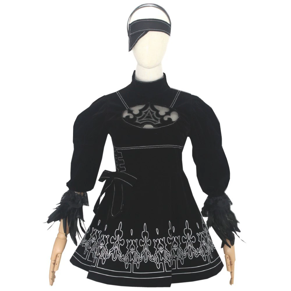 8-teiliges Anime 2B Cosplay-Ko – Anime Cosplay Eyes Bewertung und Preis