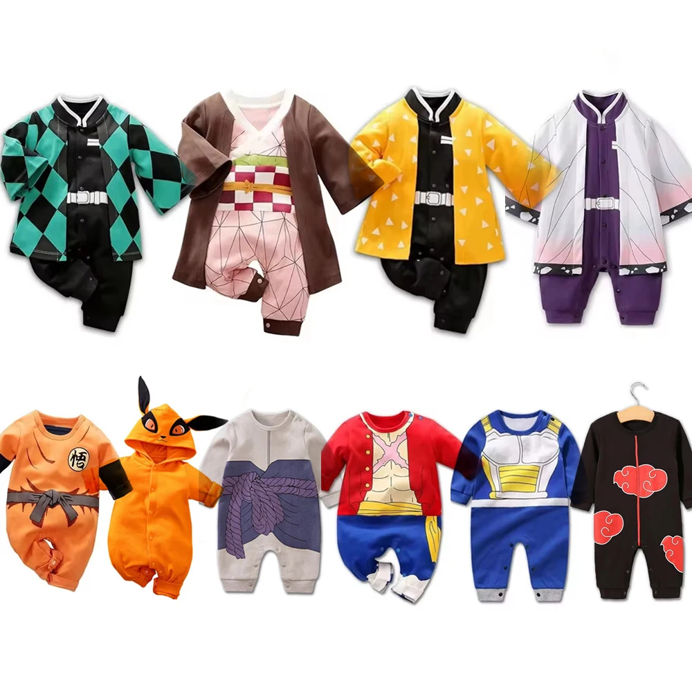 0-18 Monate Anime Baby Strampl – Anime Cosplay Toddler Bewertung und Preis